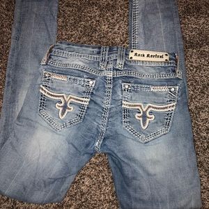 27R rock revival skinnies